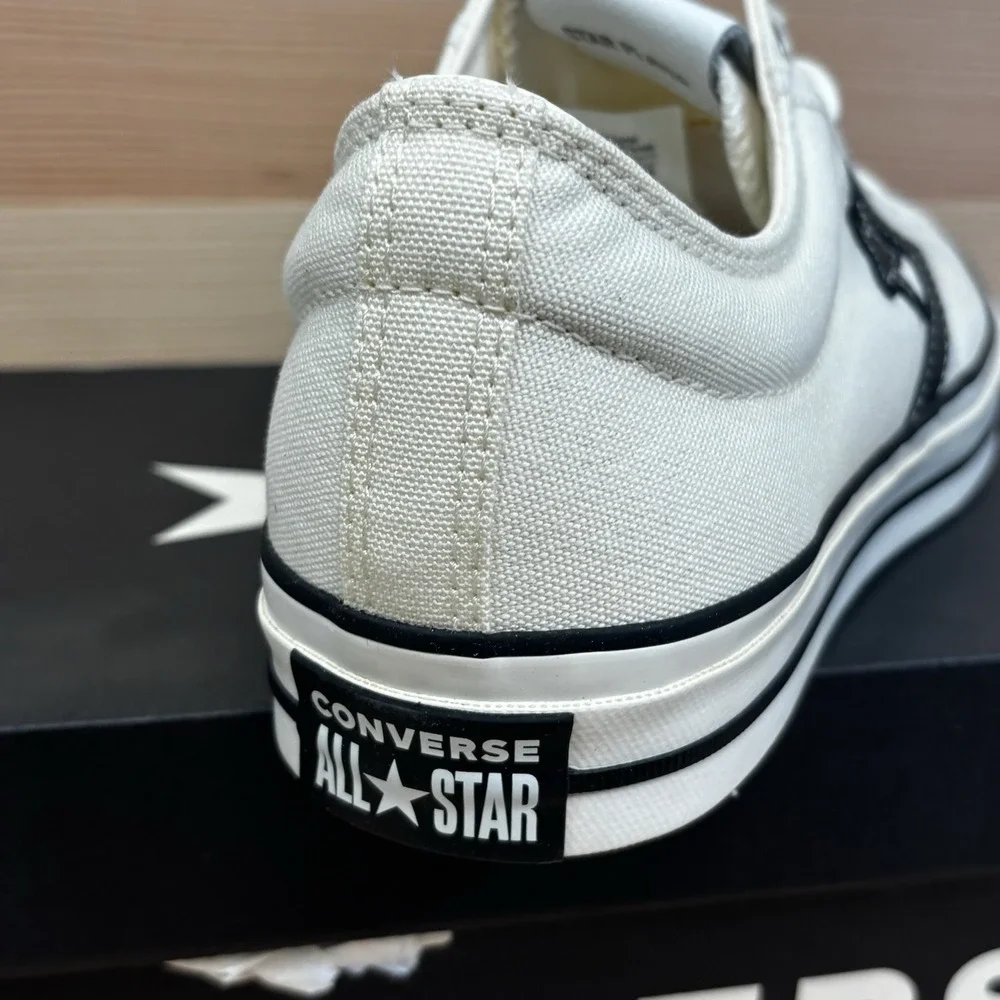 Converse Star Player 76 Low Canvas Shoes  Vtg White A01608C Men Sz 11